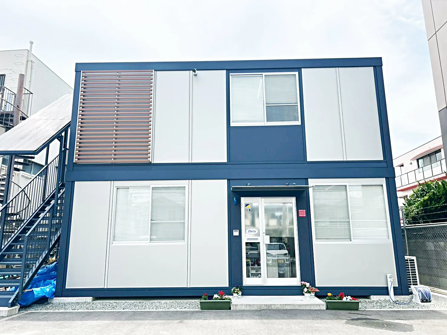 有限会社ダイトの社屋外観